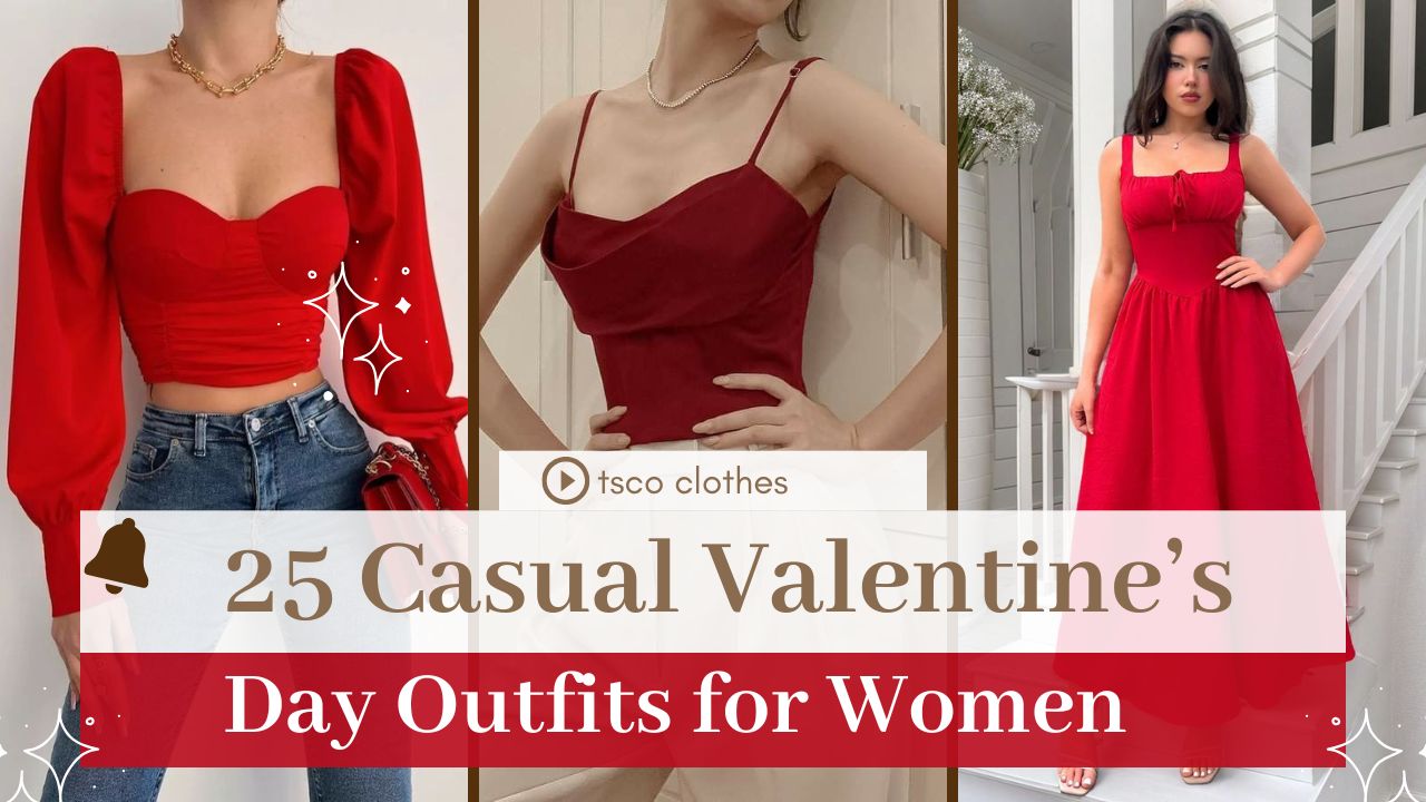 25 Casual Valentine’s Day Outfits for Women