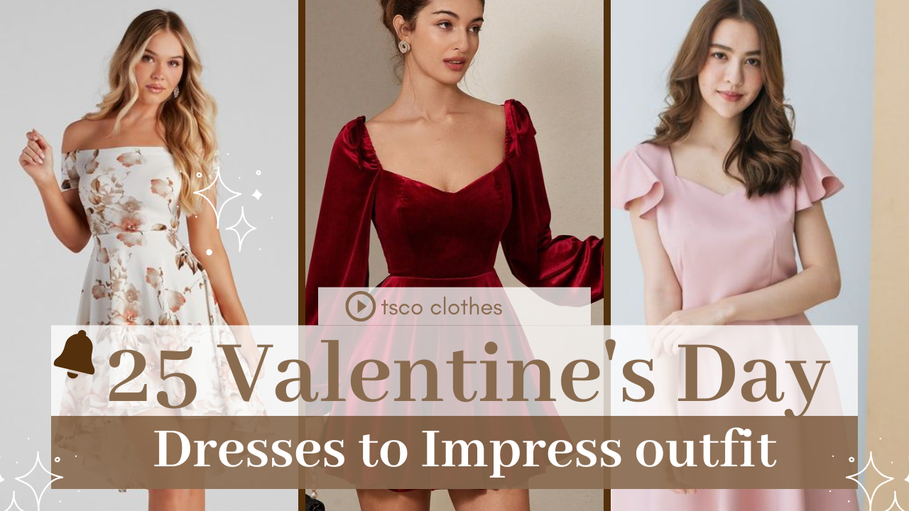 25 Valentines Day Dresses to Impress Outfit Ideas