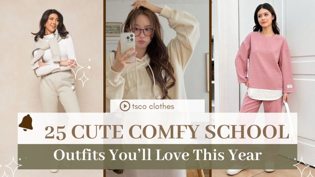 25 Cute Comfy School Outfits You’ll Love This Year